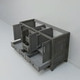 thumbnail image 6 of Lexora Home Jacques 60" Vanity Cabinet in Distressed Gray, 6 of 9