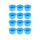 thumbnail image 1 of 12pcs Mini Cake Molds 4 Inch Round Baking Non-stick Silicone Baking Mold Bakeware Reusable,blue, 1 of 5