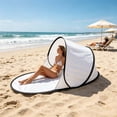 thumbnail image 4 of Beach Tent,Beach Tent Easy Pop Up,Portable Beach Tent,Beach Tents Sun Shelter,Pop Up Beach Shade,Up Portable Sun Shelter Tent Foldable Person Beach Protection Shade, 4 of 6