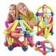 thumbnail image 1 of Juego de bloques de construcción de palos magnéticos Bloques de construcción magnéticos para niños Ladrillos de juguete magnéticos para niños WD.WDQZL Hogar, 1 of 5