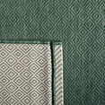 thumbnail image 5 of SAFAVIEH Courtyard Madeline Geometric Indoor/Outdoor Runner Rug, Dark Green, 2'3" x 8', 5 of 10
