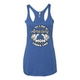 thumbnail image 2 of Wild Bobby, This is What an Amazing Mom Looks Like, Mother's Day, Women Tri-Blend Racerback Tank Top, Vintage Royal, X-Large, 2 of 3