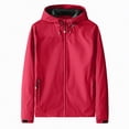 thumbnail image 4 of Towmus Lightweight Active Rain Jacket Hooded Plus Size Water Resistant Raincoat Windbreaker Casual Jacket, 4 of 4