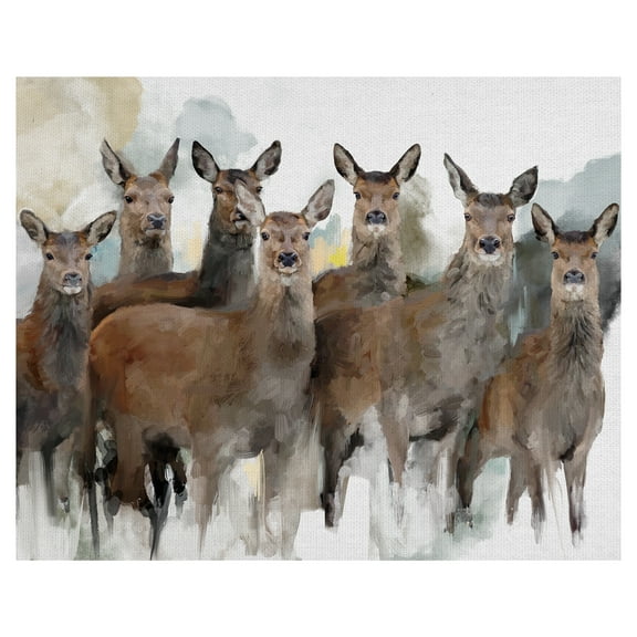 Gathering by Studio Arts Canvas Art Print