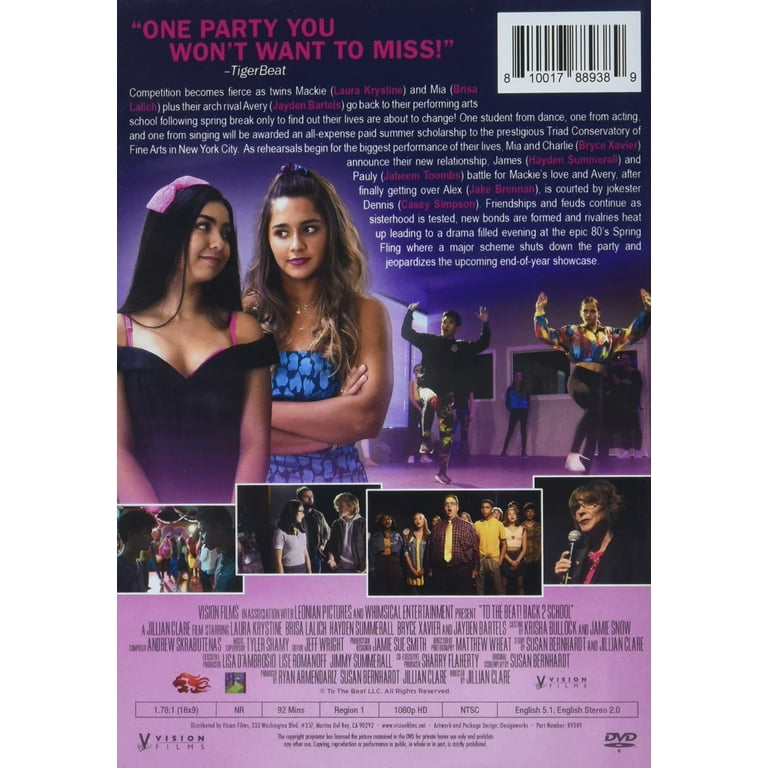 To The Beat! Back 2 School (DVD), Vision Films, Comedy - Walmart.com