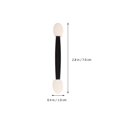 thumbnail image 3 of Sponge Applicator 24pcs Disposable Eyeshadow Eyeshadow Applicator Eyeshadow Brush Disposable Eyeshadow Brush Sponge Brushes, Dual Sides Makeup Eyeshadow, 3 of 5
