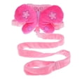 thumbnail image 1 of Mochila de arnés de seguridad Zulema para niños pequeños de peluche Mariposa rosa, 1 of 8