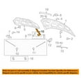 thumbnail image 3 of For 07-11 Chevy Aveo 09-11 Aveo5 09-10 G3 Front Hood Hinge Bracket Driver Side, 3 of 5