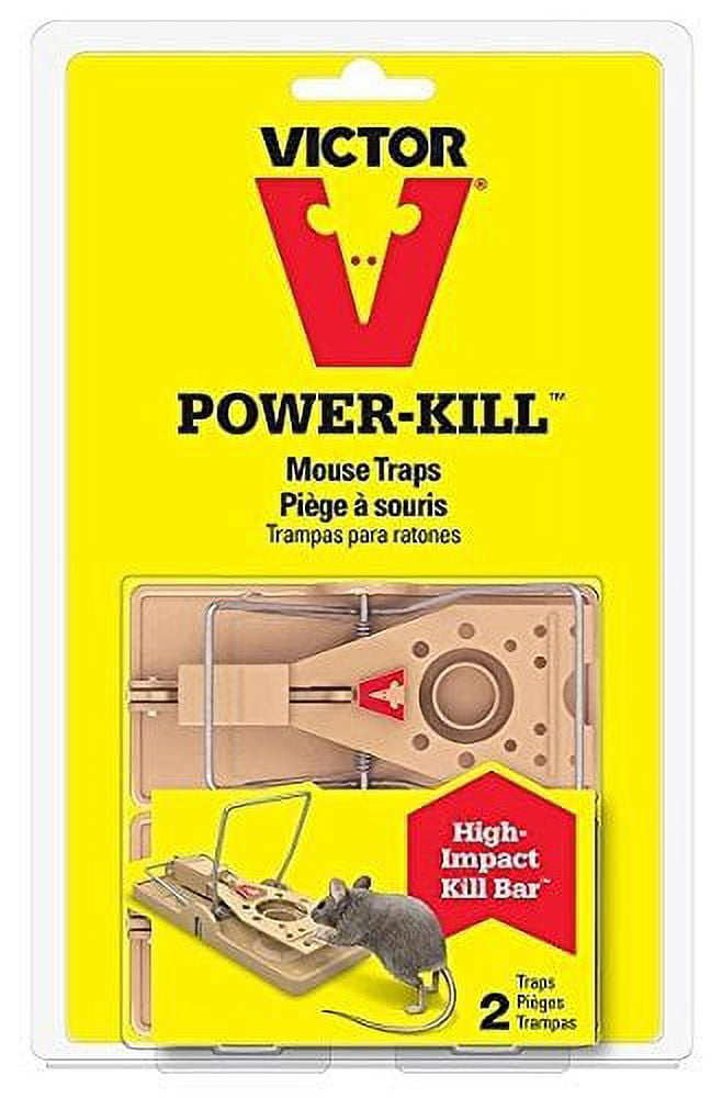 Victor 2-Pack Power-Kill Mouse Trap 