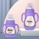 thumbnail image 4 of Biberón Leche para bebés Alimentador de agua Bebida para recién nacidos Aprendizaje de enfermería resistente al calor Taza de pezón para niños pequeños resistente al calor Púrpura, Tipo 3 Inevent BA000333-11, 4 of 7