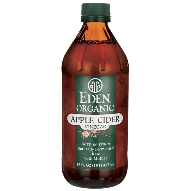 Eden Foods 100 Organic Unfiltered Apple Cider Vinegar Case of 12