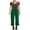Green, variant on SUNSIOM Women’s Long Jumpsuit Overalls Casual Sleeveless 3D Print Baggy Romper Pants Holiday Costume