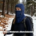 thumbnail image 2 of Unisex Windproof & Warm Balaclava, Thickened One-Piece Winter Hood Face Mask Windproof Cold Weather Ski Mask for Cold Weather, 2 of 7
