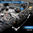 thumbnail image 2 of A/C Refrigerant Liquid Hose for Land Rover Rand Rover Evoque 2012-2017 Pressure Hose Air Conditioning Pipe Line No.LR061889 Rubber Iron, 2 of 6