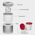 thumbnail image 6 of ChefWave Elado 2-Qt. Automatic Ice Cream Maker with 2 Reusable Storage Container, 6 of 19