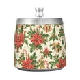 thumbnail image 7 of Yayeee Ashtray with Lid for Cigarette Smokeless Stainless Steel Home Ash Holder, Retro Christmas Holly, 7 of 7