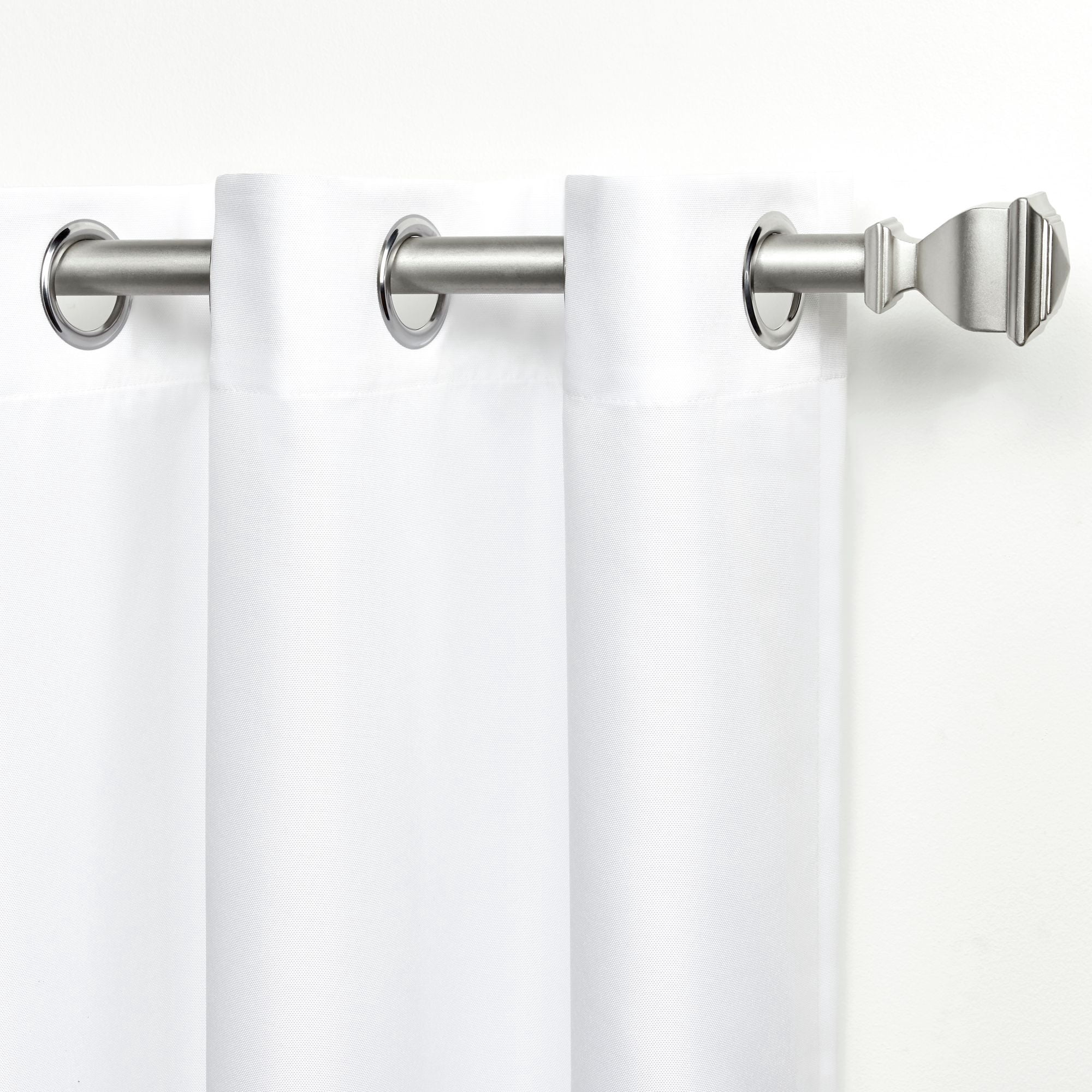 Exclusive Home Curtains Cabana Patio Indoor/Outdoor Light Filtering Grommet Top Curtain Panel Pair
