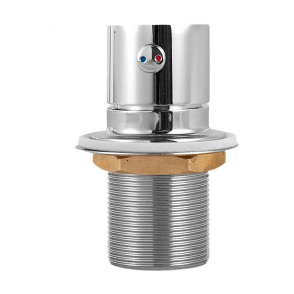 Fancyes Hot and Cold Water Mixing Valve,Water Temperature Control Valve Hot Cold Water Regulator for Bathroom Kitchen Sink Toilet