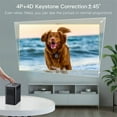 thumbnail image 3 of Hongtop S30 1080P HD Smart Projector for Android Smart Tv Wifi Thuis Beamer Home Projector Led Theater EU Plug, 3 of 5