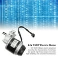 thumbnail image 4 of 24V 350W Permanent Magnet Electric Motor, 18.7A Rated Current IP44 Protection Level 24V 350W Electric Wheelchair Motor  for Mini Bicycles, 4 of 7