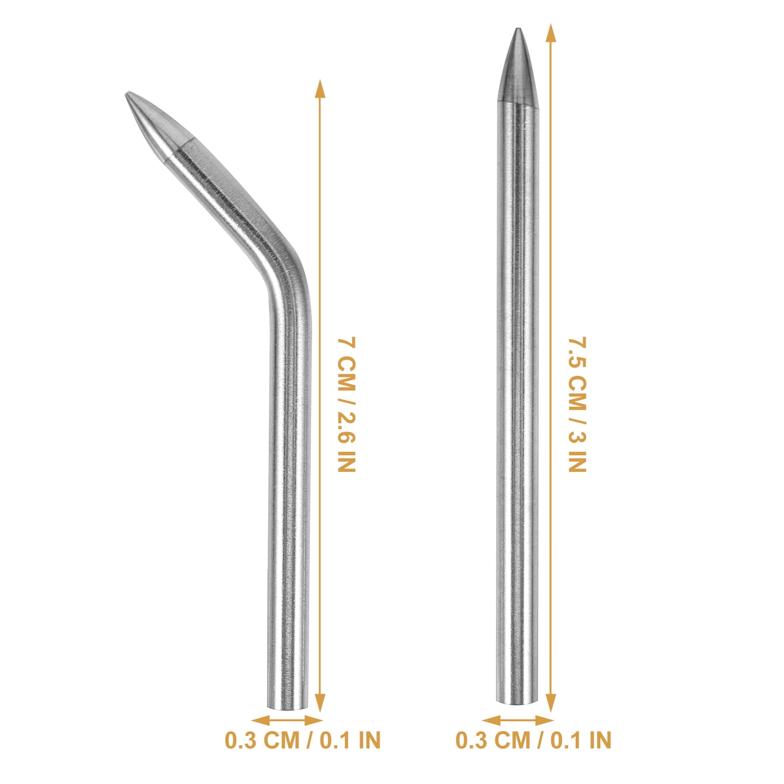 Aiguille à Pointe Paracorde En Aluminium Bleu – Outil Robuste Pour Tissage, Bracelets, Laçage Et Projets Cuir