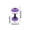 Purple, variant on Gumesh Sports Water Weights Pool Exercise Dumbbells, Water Aerobic Equipment, High-Density EVA-Foam Dumbbell with Handle Strip, Aqua Therapy, Pool Fitness, Water Exercise, Set of 2,Purple