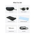 thumbnail image 6 of TINHAO Fit Over Wrap Sunglasses Polarized Wear Over Eyeglasses 100% UV Protection for Men and Women, 6 of 6