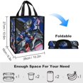 thumbnail image 2 of Mobile Suit Gundam Portable Lunch Bag, Insulated Lunch Box Reusable Lunch Totes Bag for Camping Hiking Travel Picnic, 2 of 8