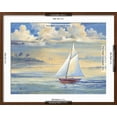 thumbnail image 5 of Art.com Bay of Palms Art Print by Paul Brent, Brown Frame Wall Art, 29" x 23", 5 of 5