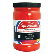 Speedball Acrylic Screen Printing Ink Dark Red 32oz.
