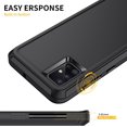 thumbnail image 3 of CZCPP-pour Galaxy A51 5G Étui, Antichoc Antichoc Anti-Poussière Protection Complète 3 Couches Robuste Haute Résistance Étui Rigide pour Samsung Galaxy A51 4g 6.5 Pouces, Noir, 3 of 4