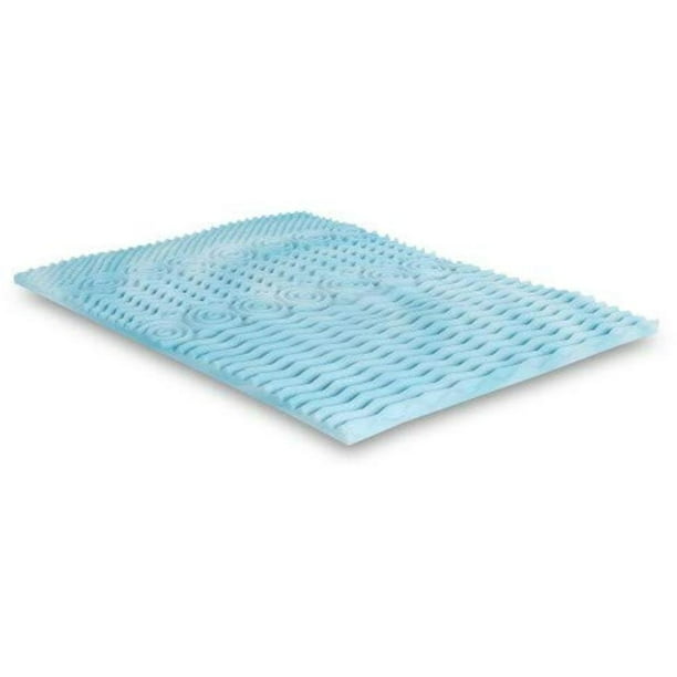 2 Inch Orthopedic Foam Infused with Gel Mattress Topper Firm for a Good Nights Sleep (Twin), A