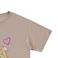 thumbnail image 4 of Looney Tunes Women's T-shirt, Graphic Print Cartoon Lola Bunny Shirt Taupe - L, 4 of 6