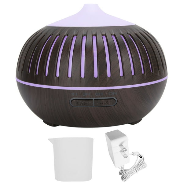 Humidificador de aire, difusor de aroma doméstico, humidificador hueco de aromaterapia con tecnología avanzada de luz LED