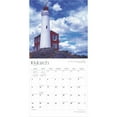 Pacific Coast Lighthouses 2025 12x24" (Hanging) Wall Calendar