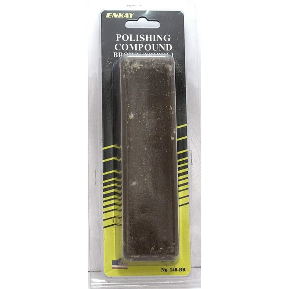Enkay 140-BR  1-Pound Brown Tripoli Compound, Carded