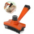 thumbnail image 5 of Cat Grooming Brush, for Dogs Cats Pet Grooming Brush Tool Gently Removes Loose Undercoat, Mats Tangled Hair Slicker Brush for Pet Massage Removes , Mats, and Loose Hair | for Short or Long Hair, 5 of 8