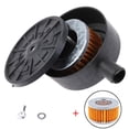 thumbnail image 2 of Luckyn Air Filter Silencer Air Compressor 20mm Male Thread Canister Filter Muffler, 2 of 10