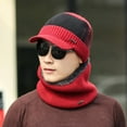 thumbnail image 5 of Dyfzdhu Women Men Winter Knit Warm Hats Scarf Dual PurposeHat Ear Protection Windproof Hat, 5 of 5
