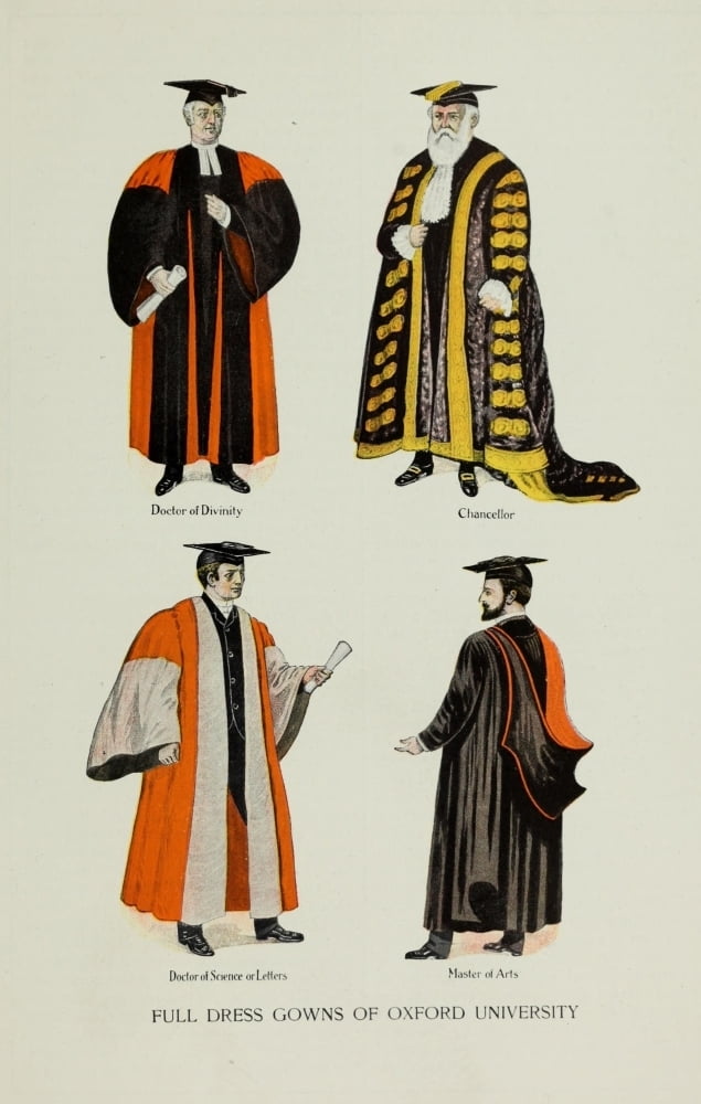 Appleton #39 s Booklovers Magazine 1903 Oxford University Full Dress Gowns