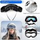 thumbnail image 3 of 4 Pieces Prescription Ski Goggles RX Insert Optical Adaptor Ski and Snowboard Goggle Insert Adaptor Optical Insert, 3 of 3