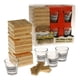thumbnail image 5 of Juego de Mesa Tipo Torre con 4 Vasos de Vidrio para Shots – Juego de Beber para Adultos – Ideal para Fiestas, Reuniones y Celebraciones – Diversión Garantizada con Amigos, 5 of 5