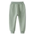 thumbnail image 3 of YOUYEDIAN Toddler Boys Sweatpants Fall Winter Casual Cotton Pants Fashion Comfy Trousers, 3 of 4