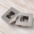 thumbnail image 1 of GOOHOCHY 2Pcs Doorknobs for Cabinet Silver Stainless Steel Minimalist Style, 1 of 5