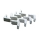 thumbnail image 2 of 8 piezas de soportes de cerámica para estantes de horno, zancos para estantes de horno, reutilizables, apilables, compactos, suministros para cocción, 2 of 8