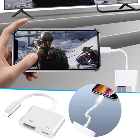 USB-C to HDMI Adapter - 4K with 100W PD for MacBook/iPad/Switch