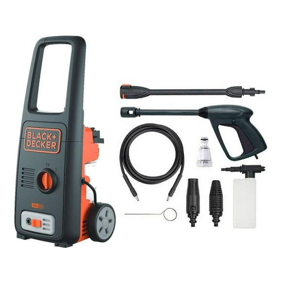 Hidrolavadora Pistola Y Manguera 1400w Black+Decker BW15