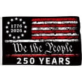 thumbnail image 2 of 250 Years America Flag, 3x5 FT US 250th Anniversary Flags 1776-2026 Merchandise Banner, 250 Anniversary USA Flag with Grommets, Outdoor Patriotic Yard Décor, 2 of 5