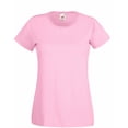 thumbnail image 1 of Camiseta casual de manga corta para mujer (Rosa Pastel), 1 of 2
