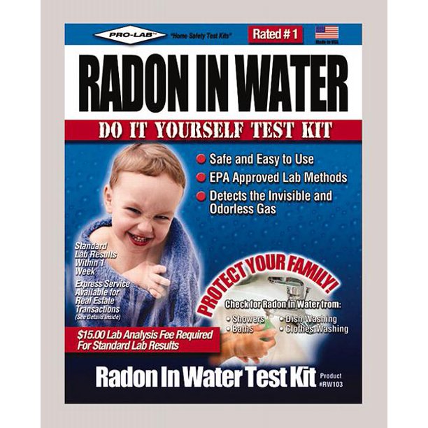 ProLab ProLab RW103 Radon In Water Do It Yourself Test Kit